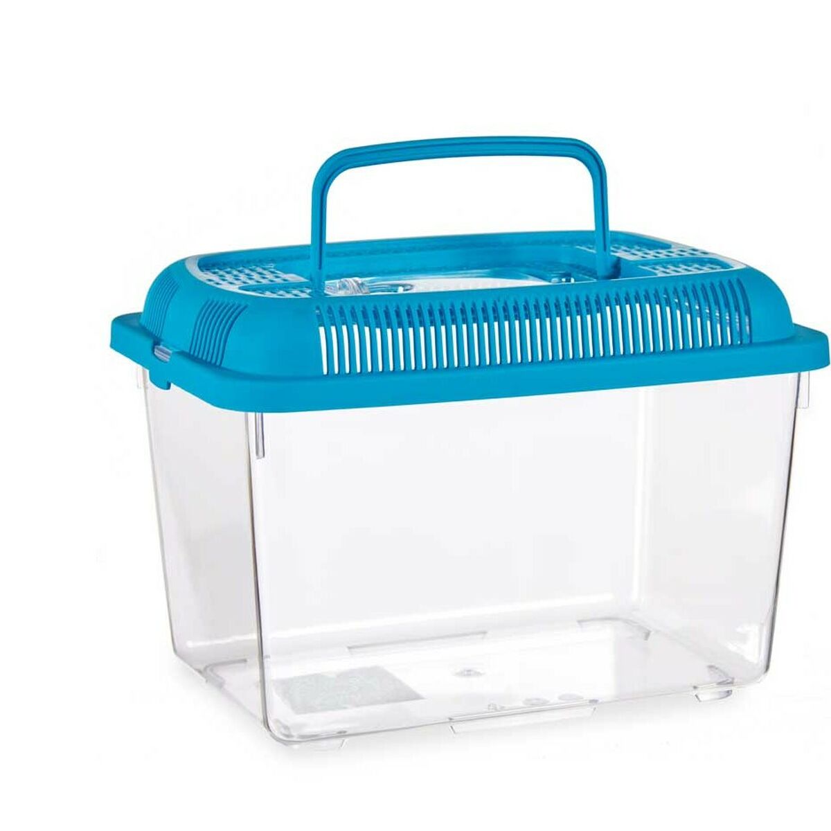 Fish tank With handle Large Blue Plastic 7 L 20 x 20 x 30 cm (8 Units) - Hilman kauppa