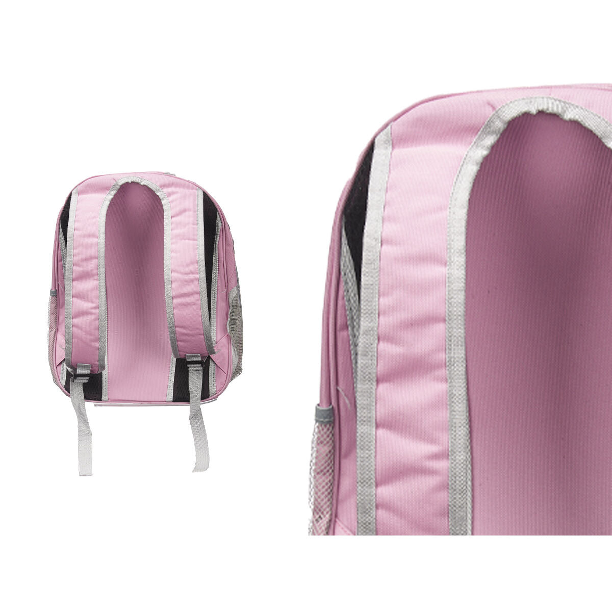 Pet Backpack Pink Transparent 43 x 26 x 33 cm - Hilman kauppa