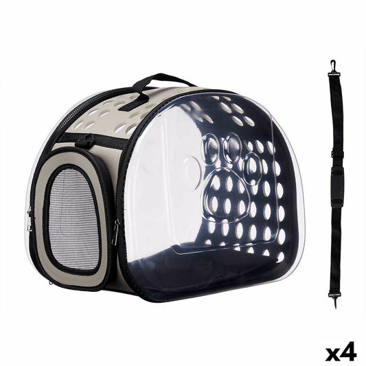 Carrier Grey Plastic 43 x 20 x 33 cm (4 Units) - Hilman kauppa