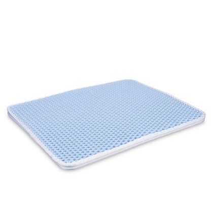 Cat Litter Tray Mat Blue 50 x 40 x 1,5 cm (12 Units) - Hilman kauppa