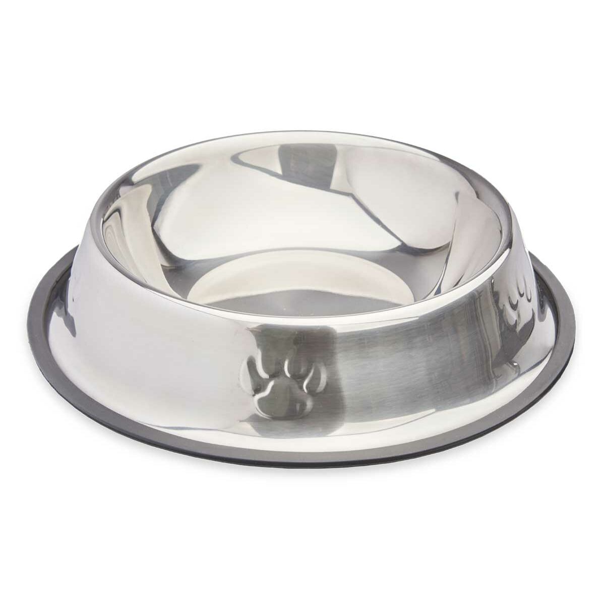 Dog Feeder Silver Grey Rubber Metal 26 x 7 x 26 cm (12 Units) - Hilman kauppa