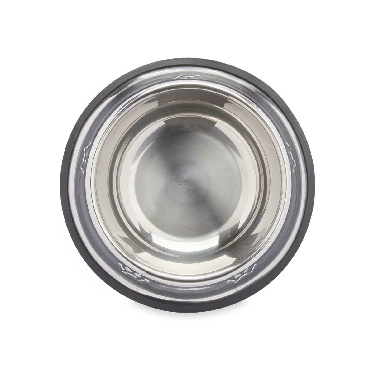 Dog Feeder Silver Grey Rubber Metal 26 x 7 x 26 cm (12 Units) - Hilman kauppa