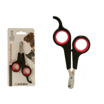 Nail clipper Black Red 6 x 0,5 x 11,5 cm Pets (24 Units) - Hilman kauppa